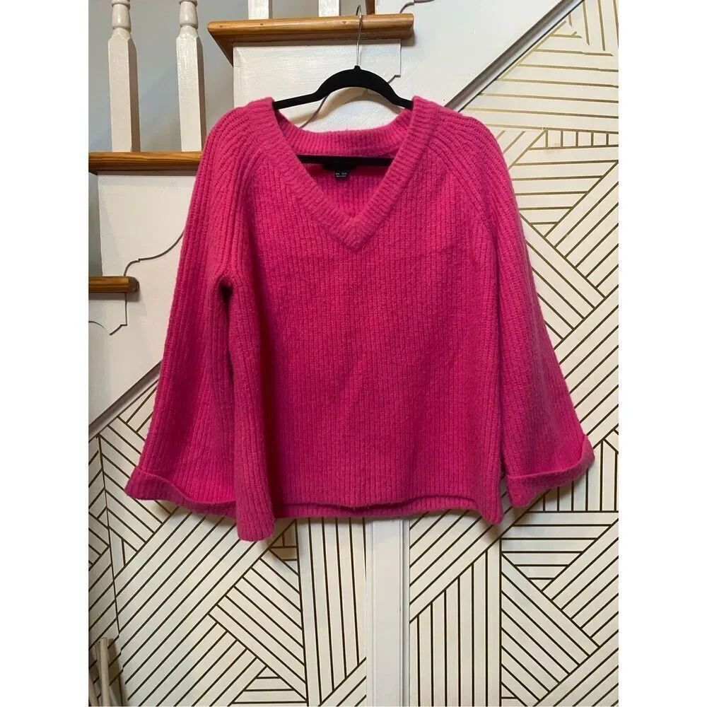 Lost Ink x ASOS Hot Pink Sweater Size XS